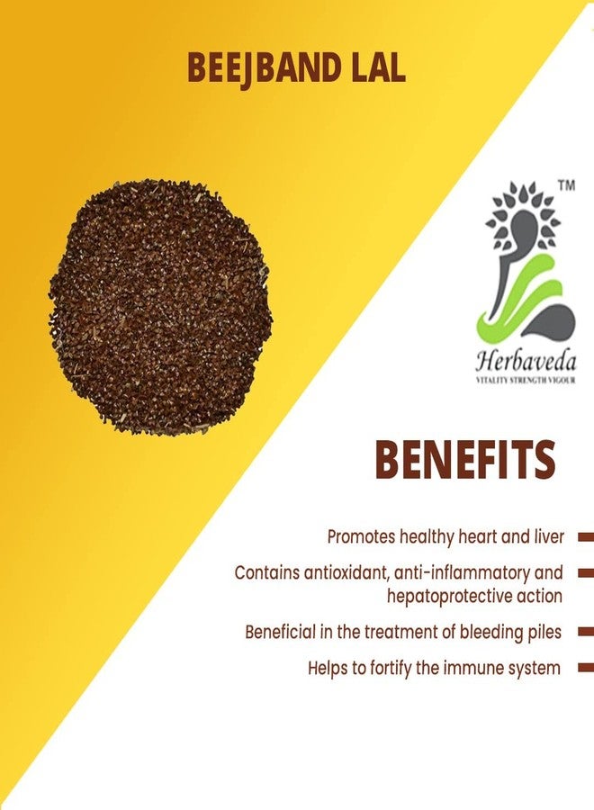 LEANBEING Herbaveda- Beej band Lal 100g | Sida Cordiflia | Beejband laal - Image 2